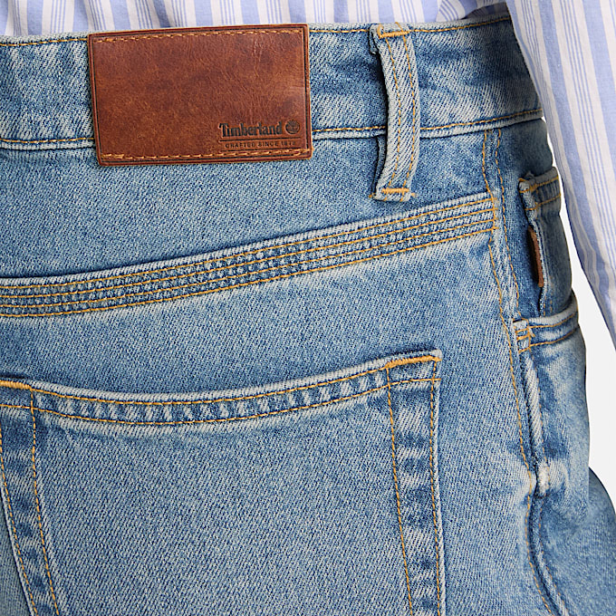 Gerade Jeans für Damen in Hellblau