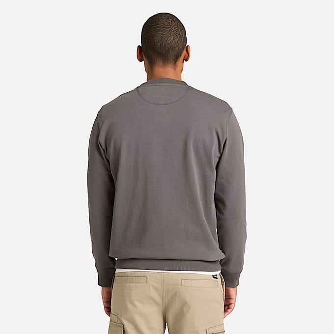 Established 1973 Crewneck Sweatshirt for Men in Black TBL Black ALT8