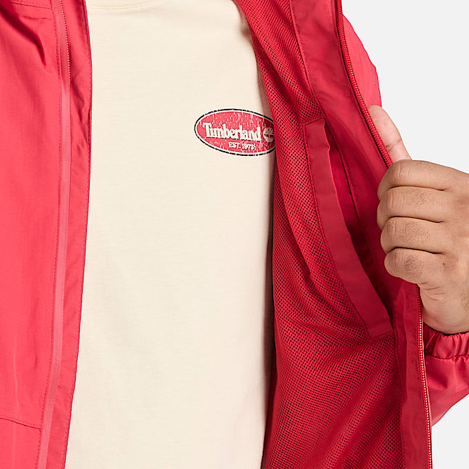 Wasserdichte Winnick Shell-Jacke für Herren in Rot