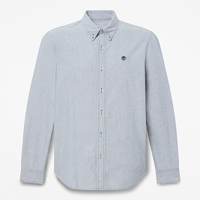 Camisa Oxford para Homem em azulescuro TBL azul HERO