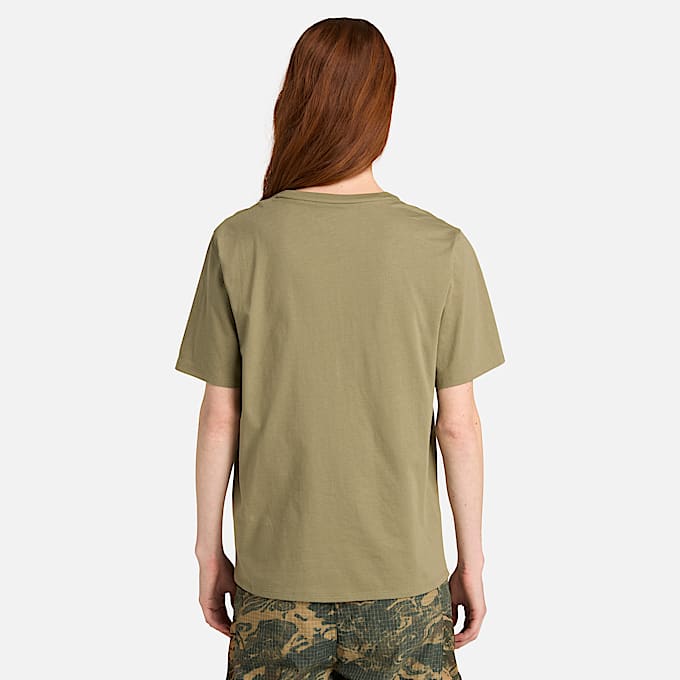 Dunstan ShortSleeve TShirt for Women in Brown TBL Brown ALT8