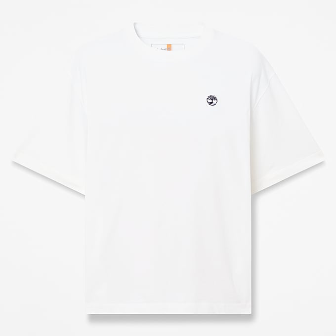 Dunstan River Kurzarm-T-Shirt für Herren in Weiß - 1