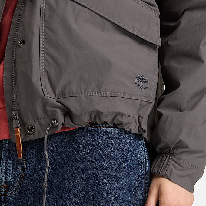 Durable Water Repellent Jacket for Women in Black