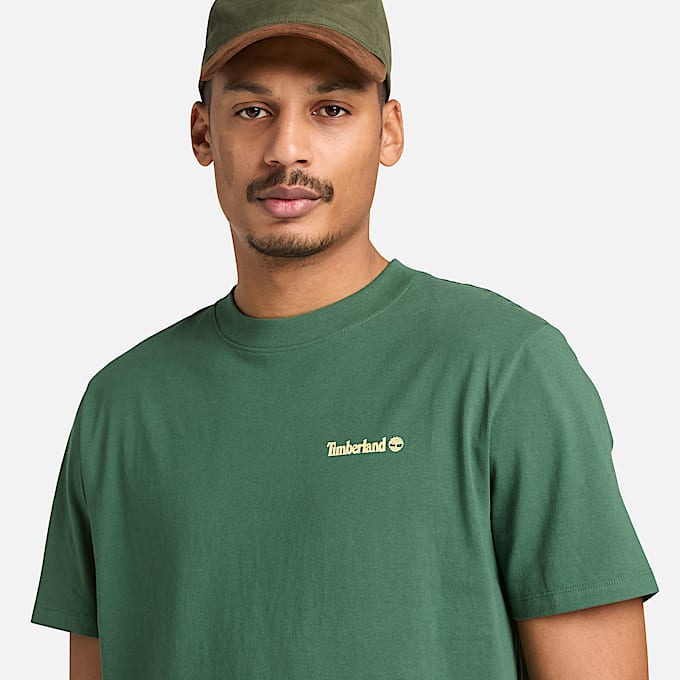 TShirt mit Magnetgrafik fr Herren in Dunkelgrn TBL Grn ALT3