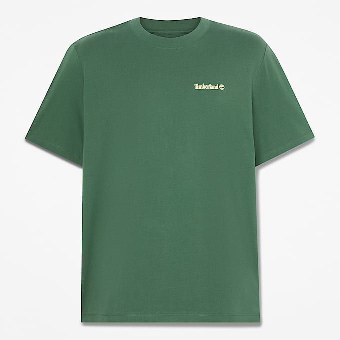 TShirt mit Magnetgrafik fr Herren in Dunkelgrn TBL Grn HERO