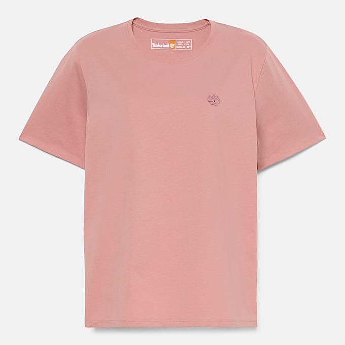 T-shirt de Manga Curta Dunstan para Mulher em cor-de-rosa - 1