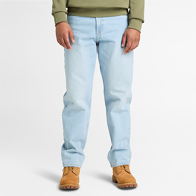Authentic Denim Trouser for Men in Light Blue