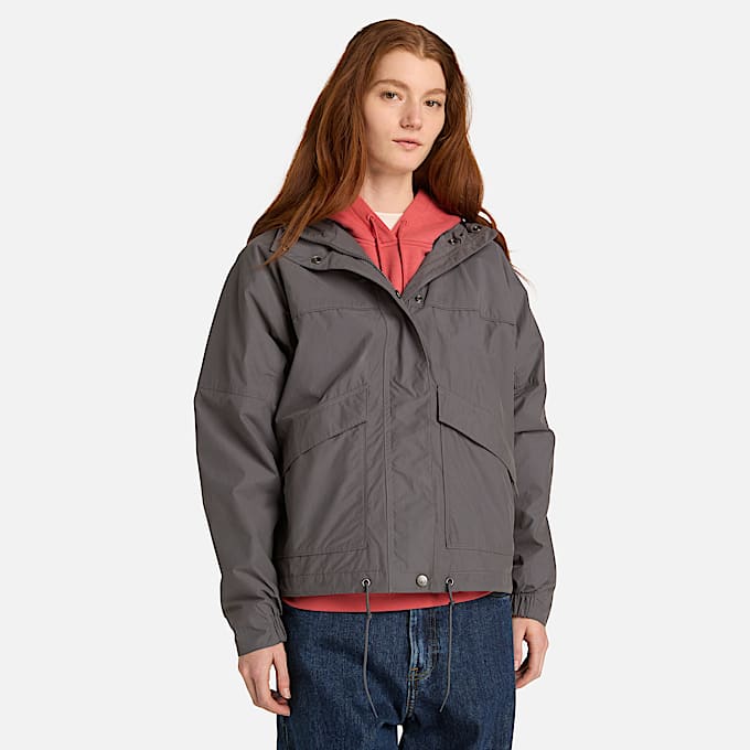 Durable Water Repellent Jacket for Women in Black TBL Black ALT1