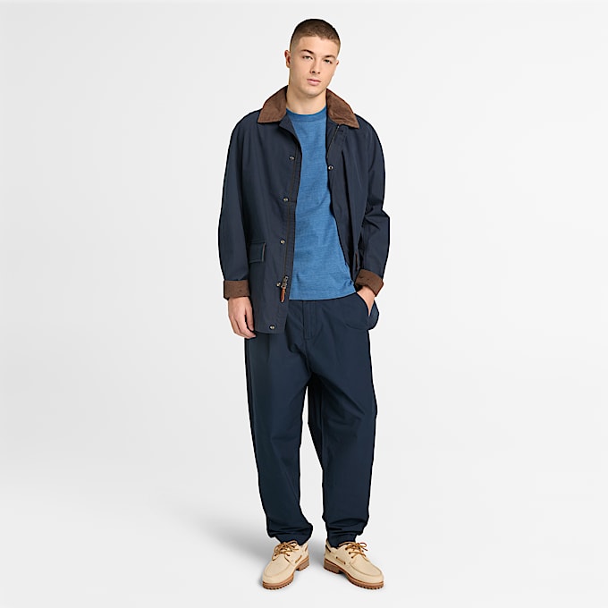 Indigo T-Shirt für Herren in Hellblau