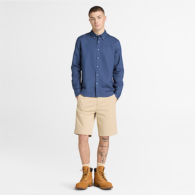 Topsfield ChinoShorts aus Twill fr Herren in Beige TBL Beige ALT2