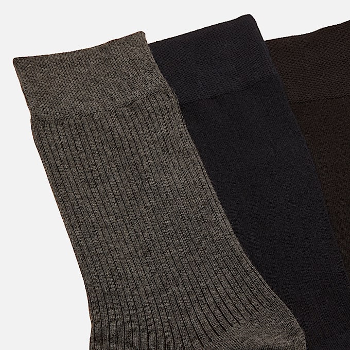 Calcetines altos Chesapeake (paquete de 3) en Multicolor