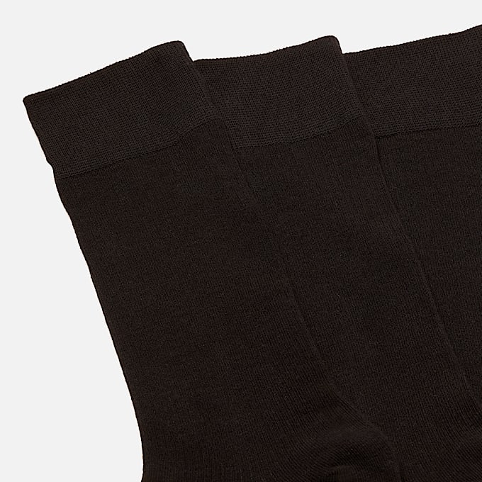 Chesapeake Crew Sock 3Pack in Black TBL Black ALT1