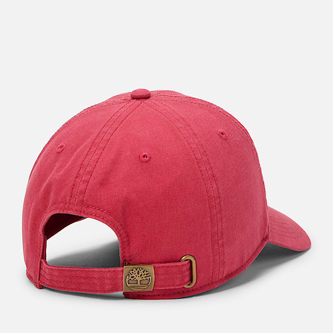 Gorra de béisbol bordada Soundview en rojo