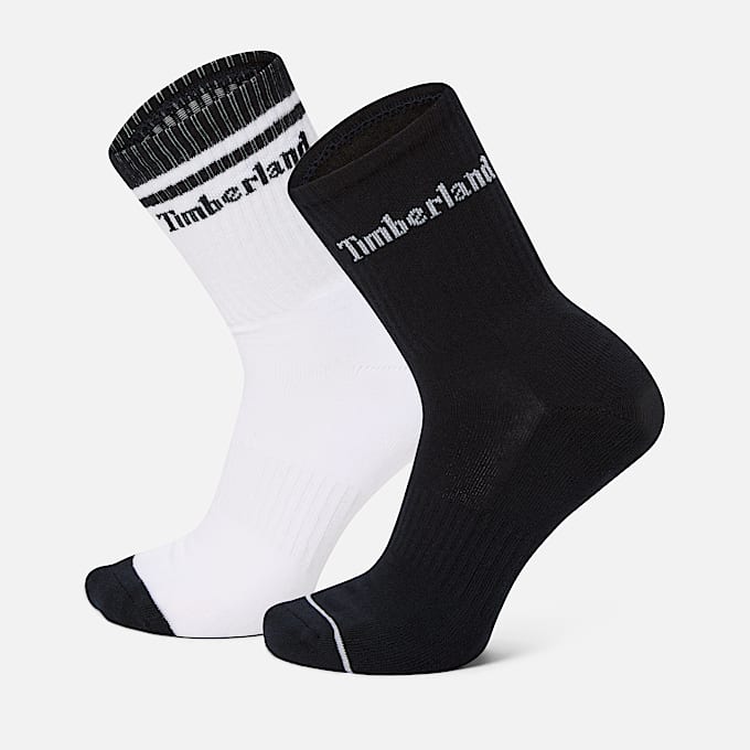 2er-Pack mittelhohe Crew-Socke für Bootsschuhe in Dunkelblau - 1