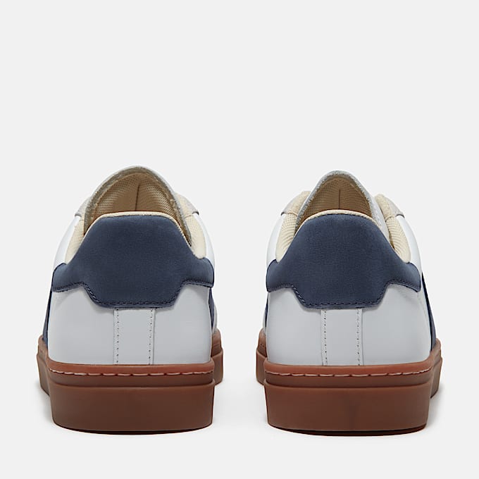 Lisbon Street Trainer for Men in WhiteDark Blue TBL White ALT5