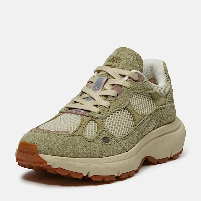 Hazel Lane Trainer for Women in Light BeigeLight Green TBL Beige ALT11