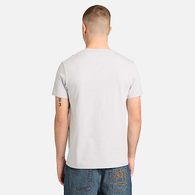 Dunstan River ShortSleeve TShirt for Men in Grey TBL Grey ALT8