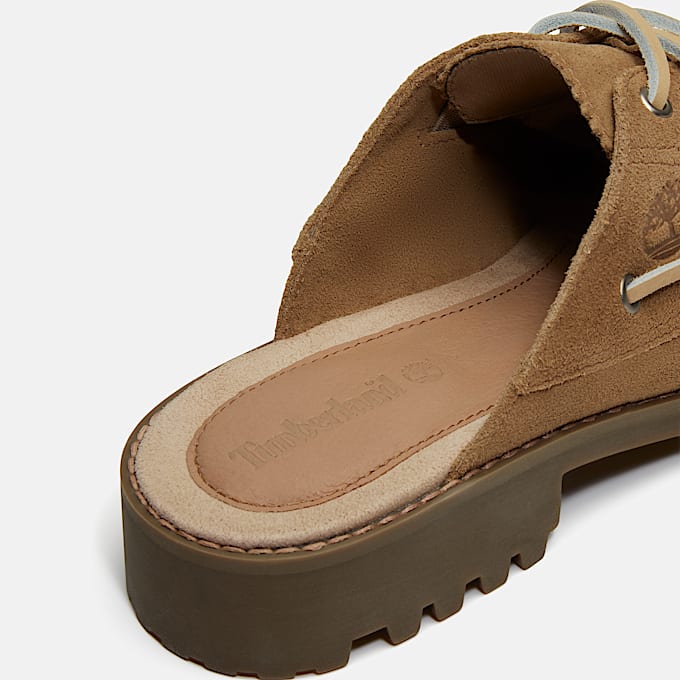 Timberland® Mix Tape Authentic Mule for Women in Beige