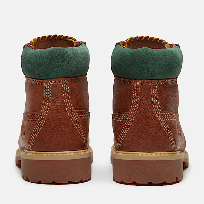 Wasserdichter Timberland® Premium 6-Inch-Boot für Jugendliche in Braun