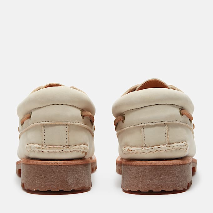 Timberland Lake House 3Eye Lug Boat Shoe for Men in Light Beige TBL Beige ALT5