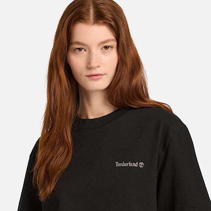 All Gender TShirt mit Lake HouseGrafik in Schwarz TBL Schwarz ALT4