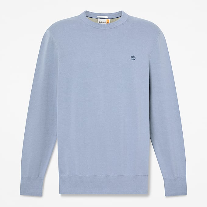 Williams River Baumwollpullover fr Herren in Blau TBL Blau HERO