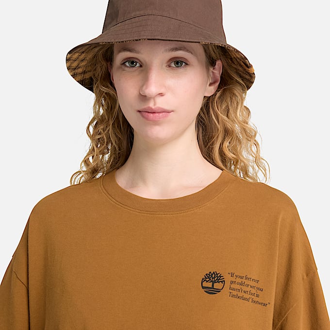 All Gender Archive Boot TShirt in Dark Yellow TBL Yellow ALT4