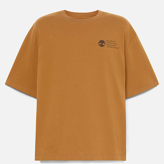 T-shirt "Archive Boot" Sem Género em amarelo-escuro - 1