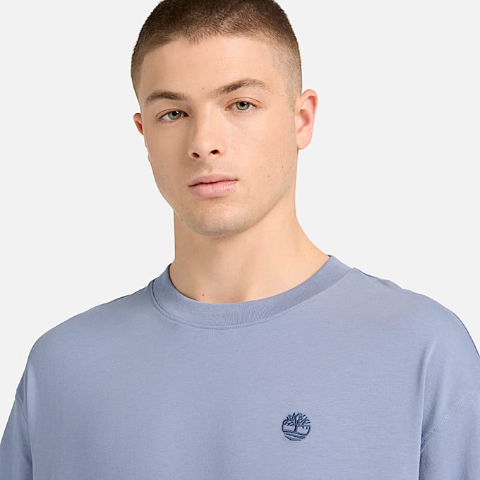 T-shirt à manches courtes Dunstan River pour homme en bleu