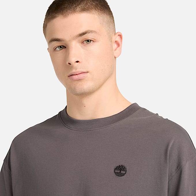 Dunstan River KurzarmTShirt fr Herren in Schwarz TBL Schwarz ALT3