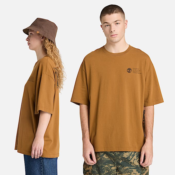 All Gender Archive Boot TShirt in Dark Yellow TBL Yellow ALT2