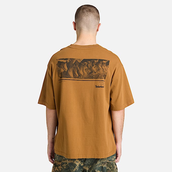 T-shirt "Archive Boot" Sem Género em amarelo-escuro