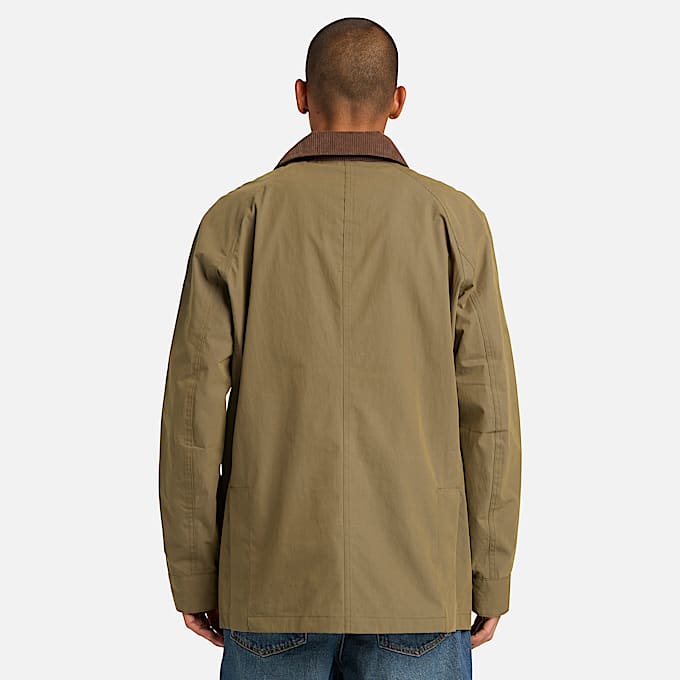 Wasserdichte Wenham Barn-Jacke für Herren in Grün