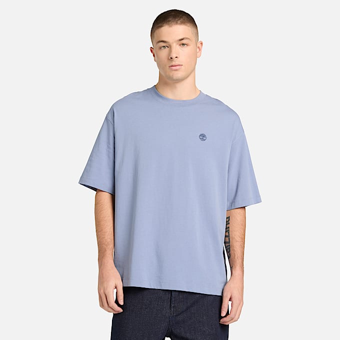T-shirt à manches courtes Dunstan River pour homme en bleu
