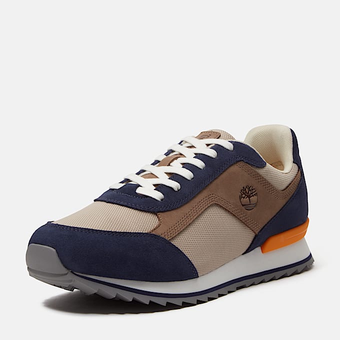 Scout Heights Trainer for Men in Light Beige/Dark Blue