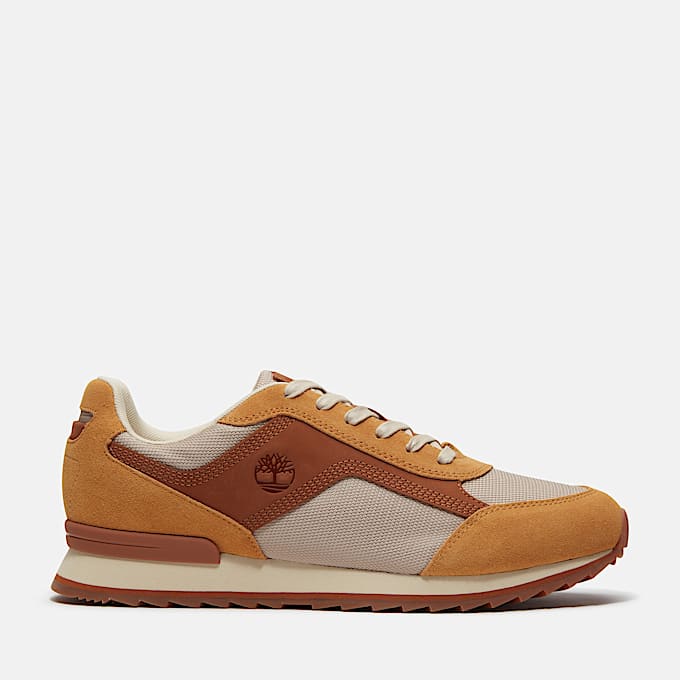 Scout Heights Sneaker voor heren in lichtbeige/geel - 1