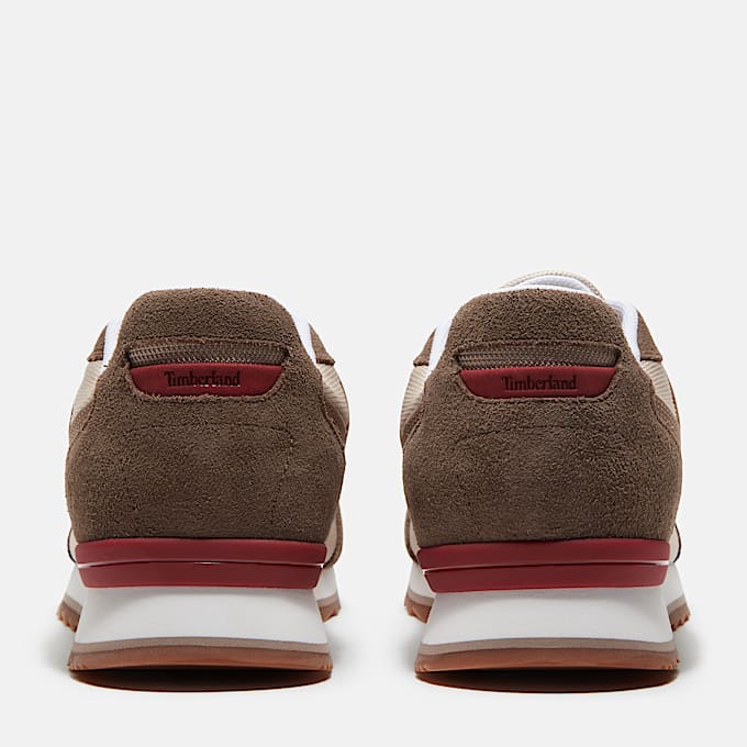 Scout Heights Sneaker voor heren in lichtbeige/bruin