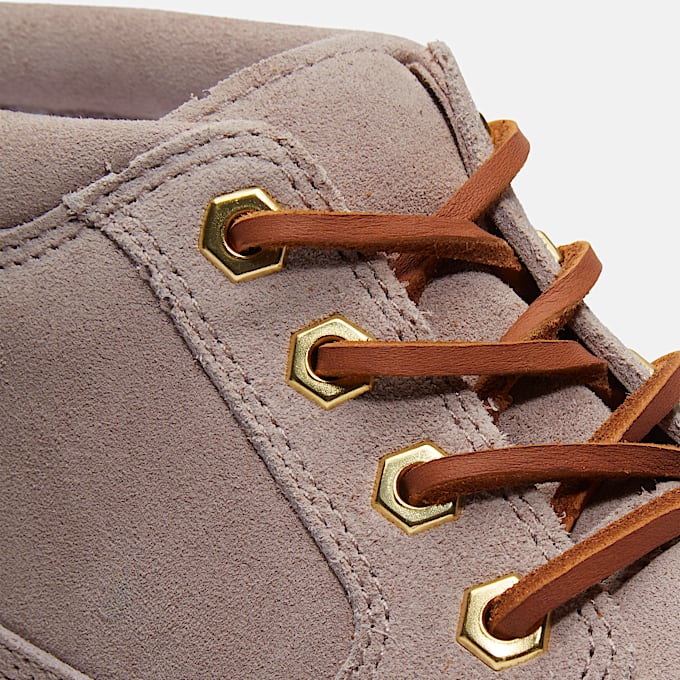 Halbhoher Stone StreetBoot mit Plateausohle fr Damen in Hellviolett TBL Violett ALT8