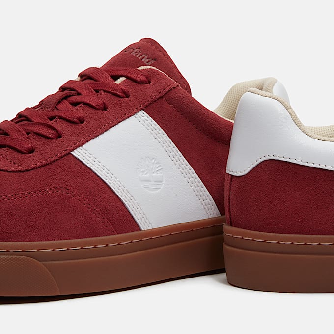 Lisbon Street Sneaker für Herren in Dunkelrot/Weiß