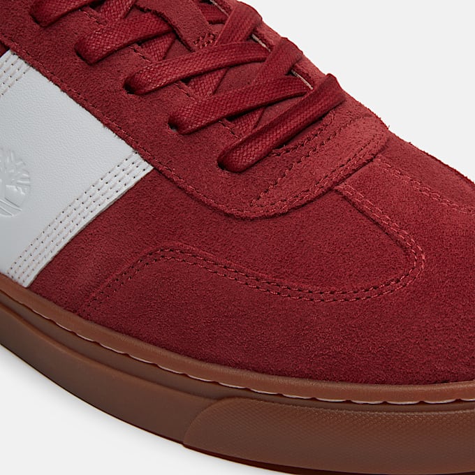 Lisbon Street Sneaker für Herren in Dunkelrot/Weiß