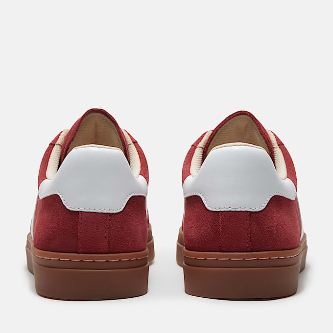 All Gender Lisbon Street Sneaker in DunkelrotWei TBL Rot ALT5