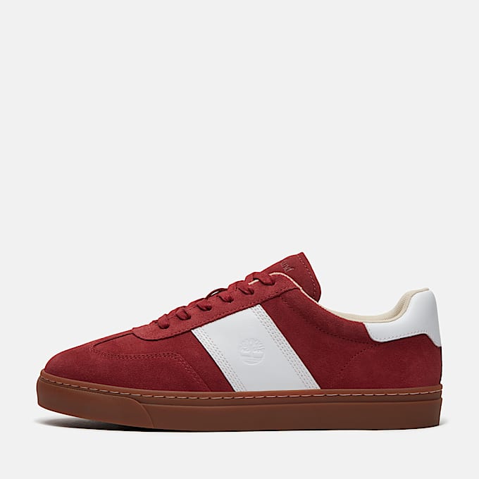 Lisbon Street Sneaker für Herren in Dunkelrot/Weiß