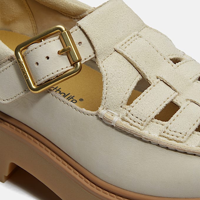 Stone Street Schnallenschuh mit Plateausohle fr Damen in Hellbeige TBL Beige ALT7