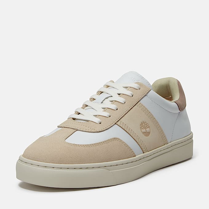 Lisbon Street Trainer for Men in WhiteLight Beige TBL Beige ALT9