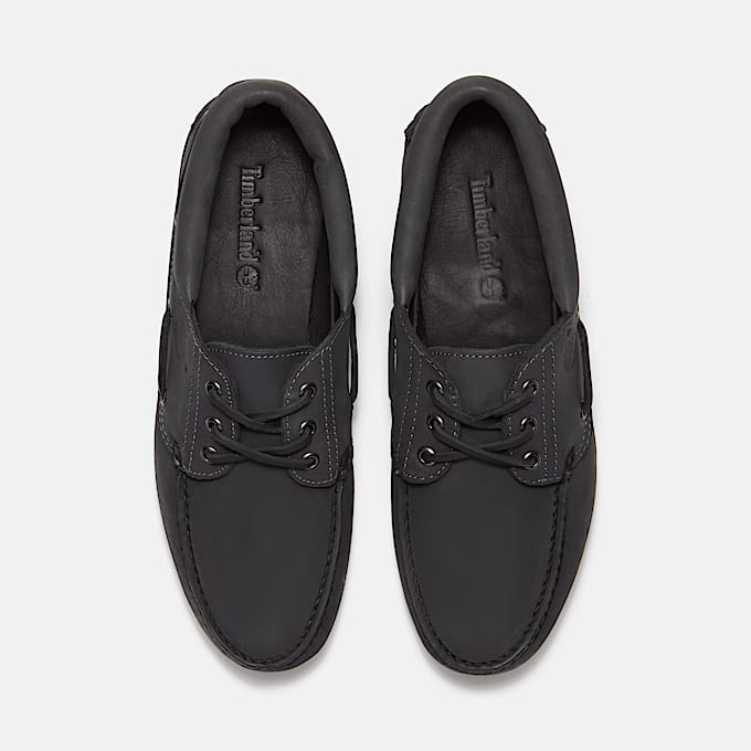 Timberland® Lake House 3-Eye Lug Boat Shoe for Men in Dark Grey