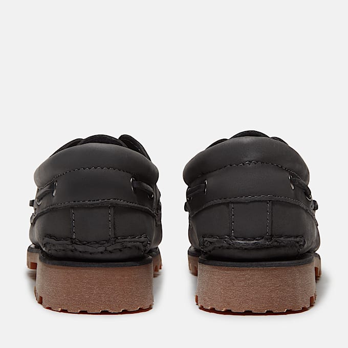 Timberland® Lake House 3-Eye Lug Boat Shoe for Men in Dark Grey