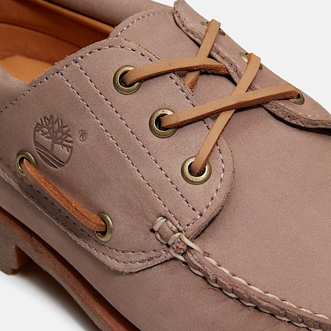Timberland® Lake House 3-Eye Lug Boat Shoe for Men in Light Purple