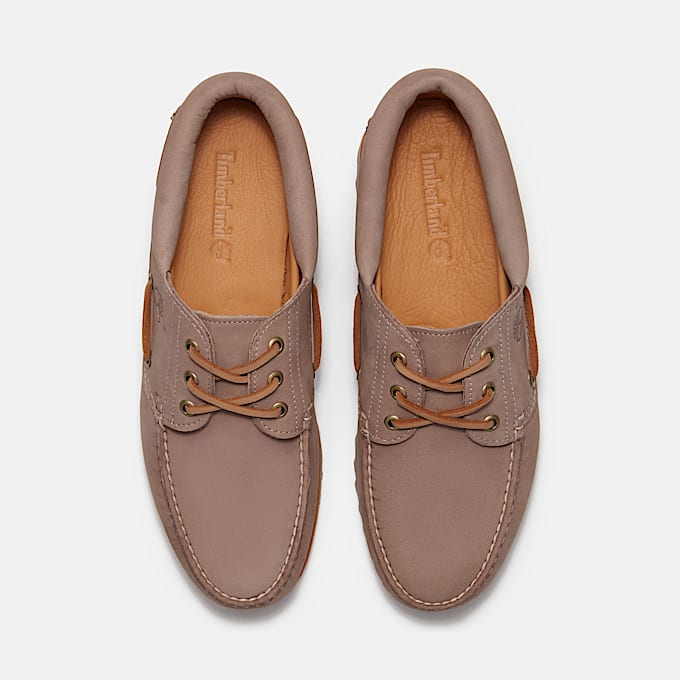 Timberland® Lake House 3-Eye Lug Boat Shoe for Men in Light Purple