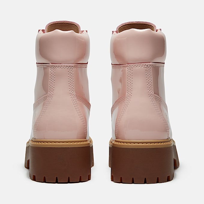 Wasserdichter Stone Street 6-Inch-Boot mit Plateausohle für Damen in Hellpink