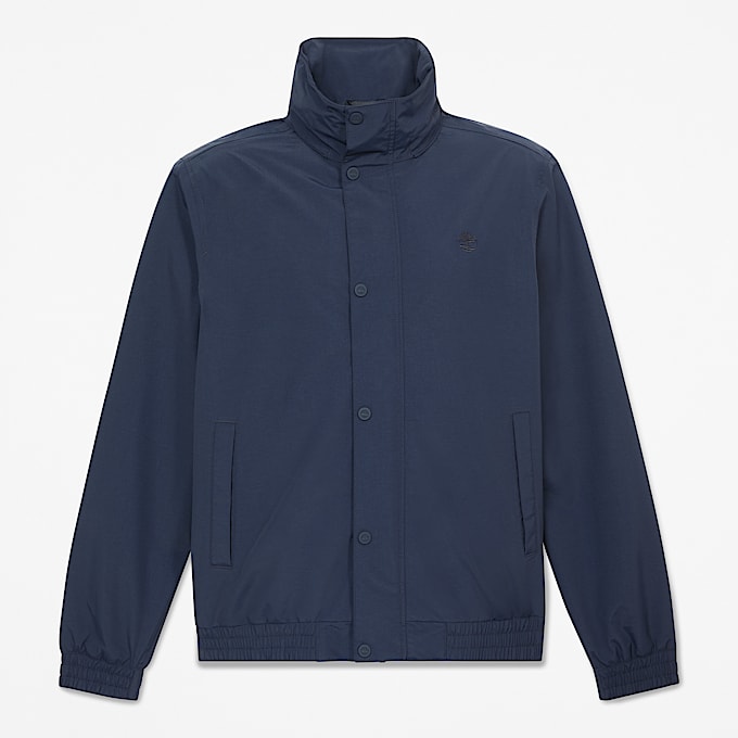 Waterproof Bomber for Men in Dark Blue - 1